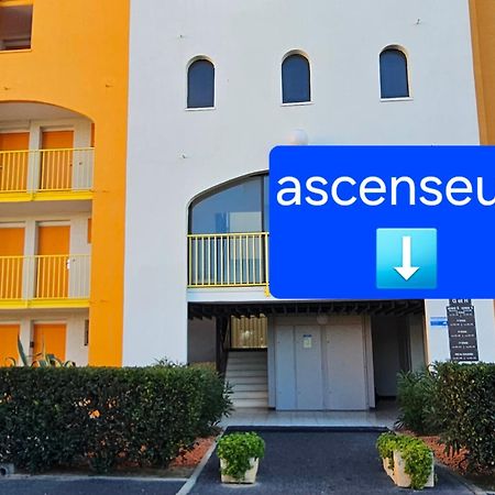 Appartement Vue Mer,Acces Direct Plage,Fibre,Clim,Parking Public Gratuit Le Barcarès Екстериор снимка