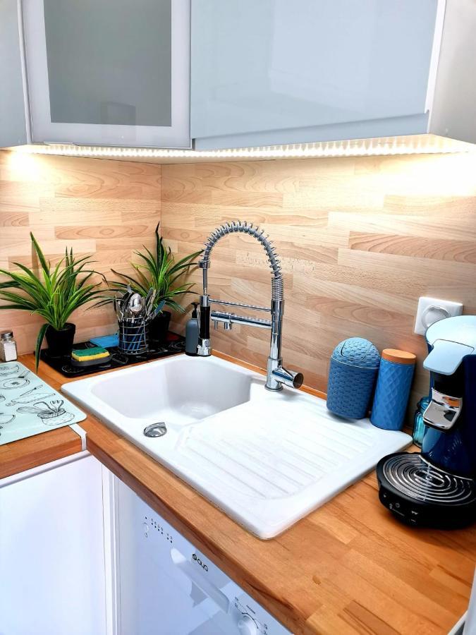 Appartement Vue Mer,Acces Direct Plage,Fibre,Clim,Parking Public Gratuit Le Barcarès Екстериор снимка