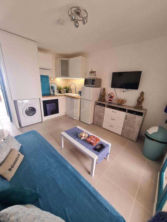 Appartement Vue Mer,Acces Direct Plage,Fibre,Clim,Parking Public Gratuit Le Barcarès Екстериор снимка