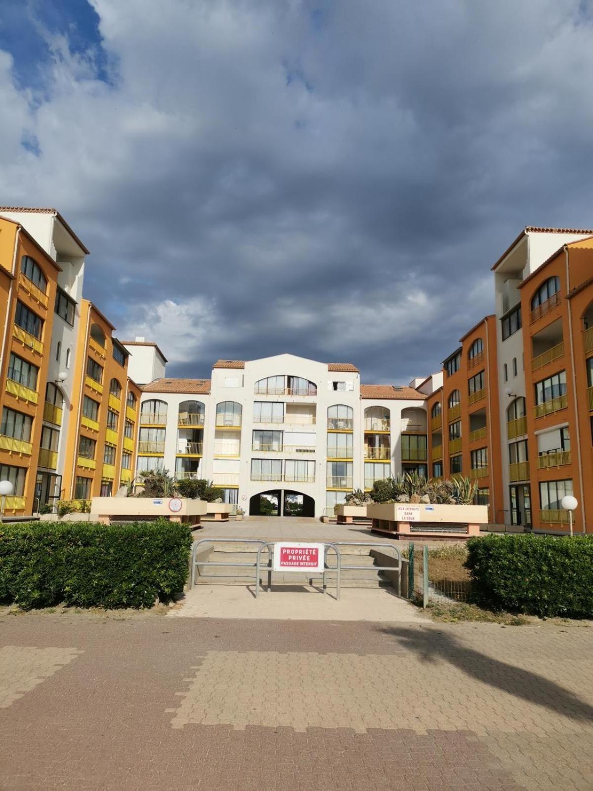 Appartement Vue Mer,Acces Direct Plage,Fibre,Clim,Parking Public Gratuit Le Barcarès Екстериор снимка