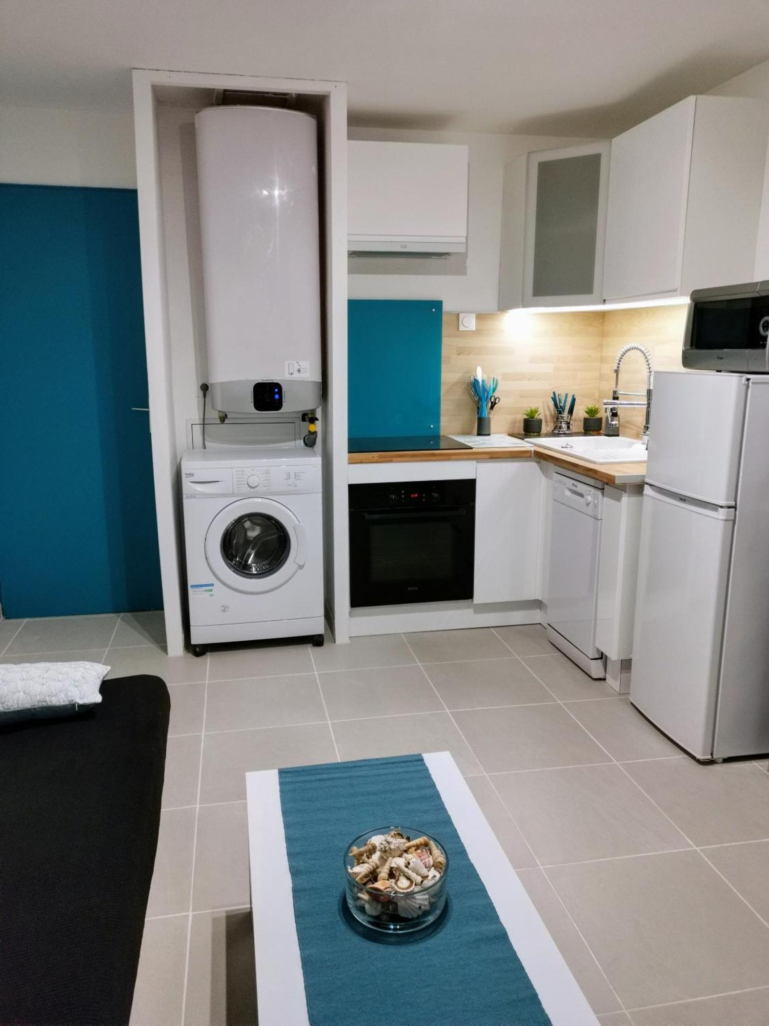 Appartement Vue Mer,Acces Direct Plage,Fibre,Clim,Parking Public Gratuit Le Barcarès Екстериор снимка