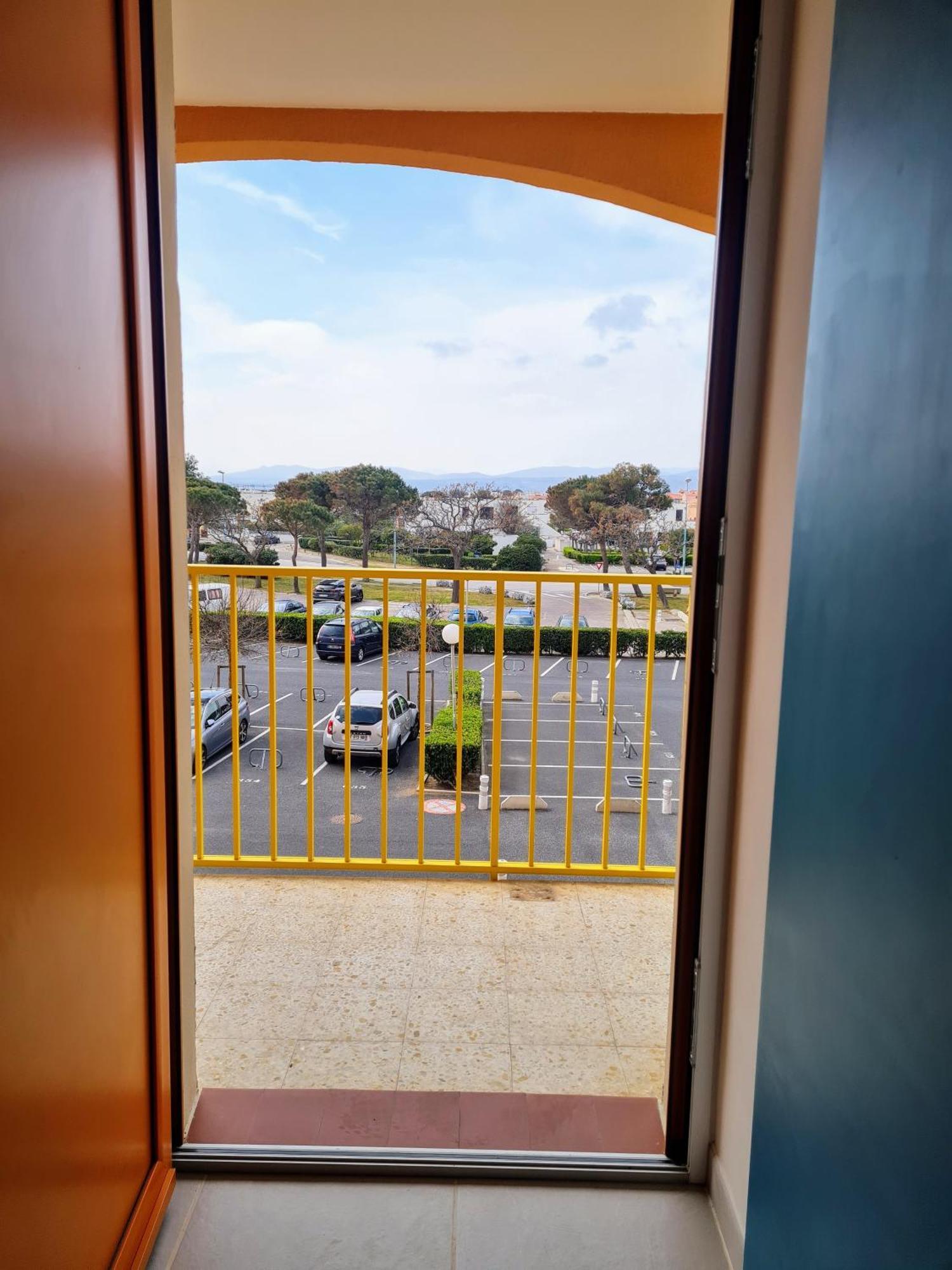 Appartement Vue Mer,Acces Direct Plage,Fibre,Clim,Parking Public Gratuit Le Barcarès Екстериор снимка